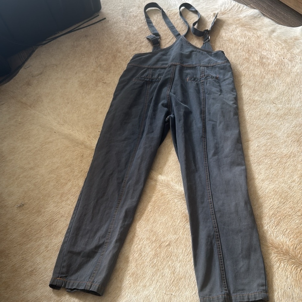 Handmade Casual Blue Denim Overalls one of a kind - Picture 14 of 15